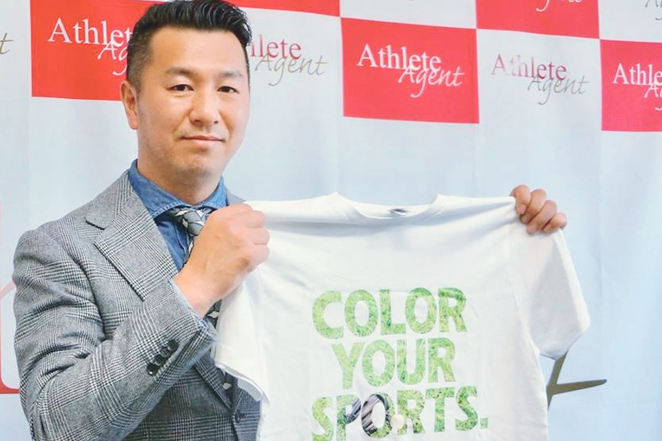 「COLOR YOUR SPORTS」Tシャツ　アスリートNO.004